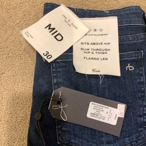 New Night Blue Cate Mid Rise Flair.  Never been worn-tags detached but includes